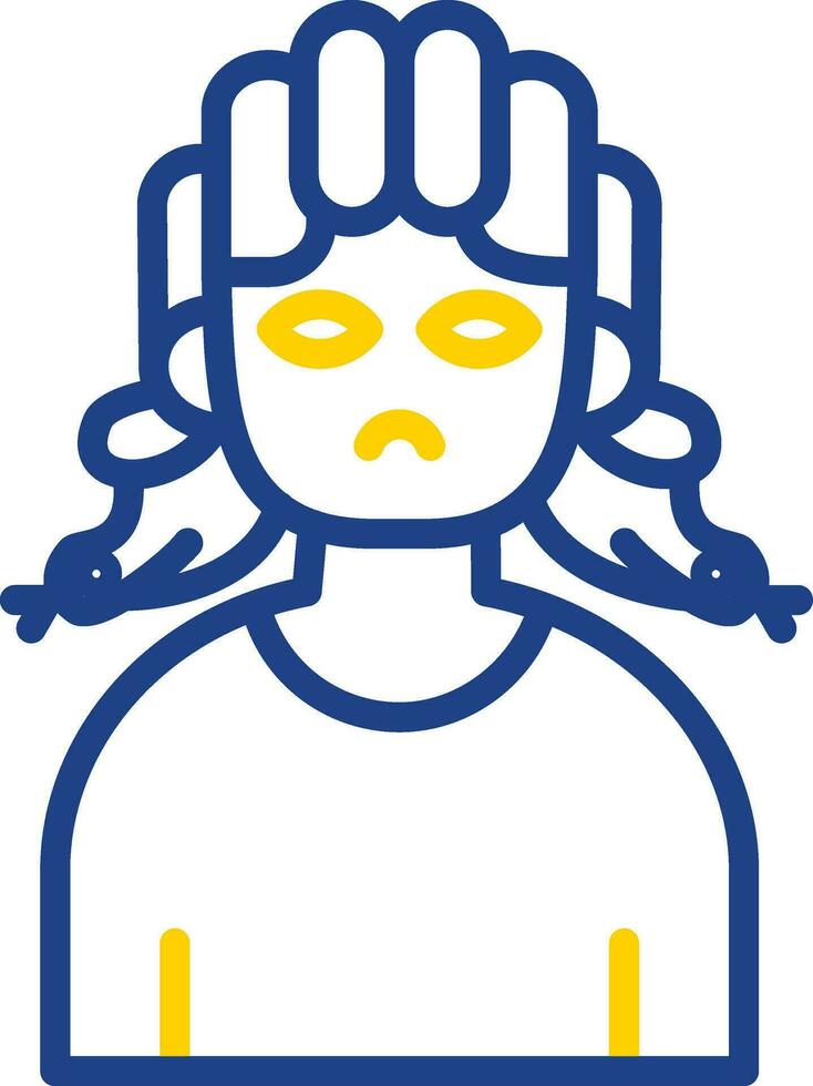 Medusa Vector Icon Design