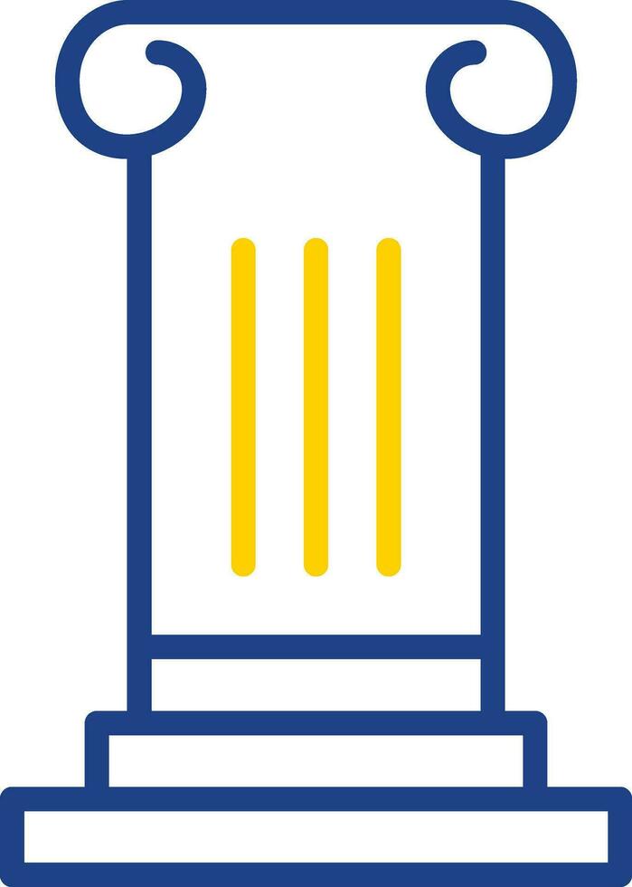 diseño de icono de vector de columna