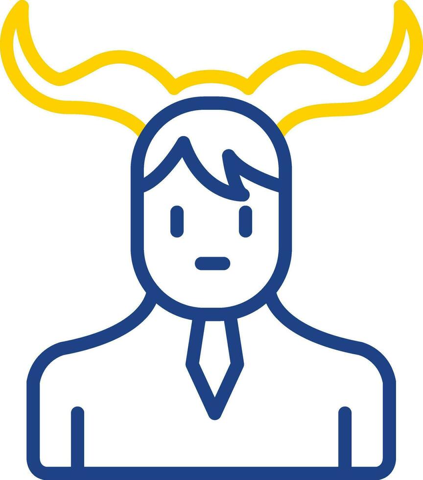 Satyr Vector Icon Design