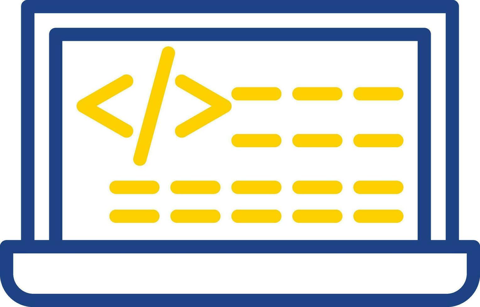 Coding Vector Icon Design