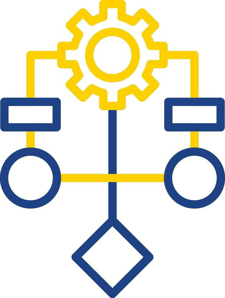 Algorithm Vector Icon Design