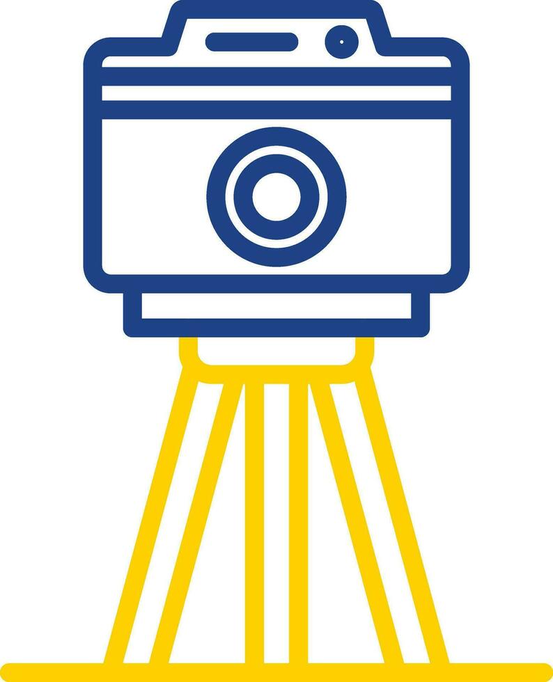 Tripod Vector Icon Design