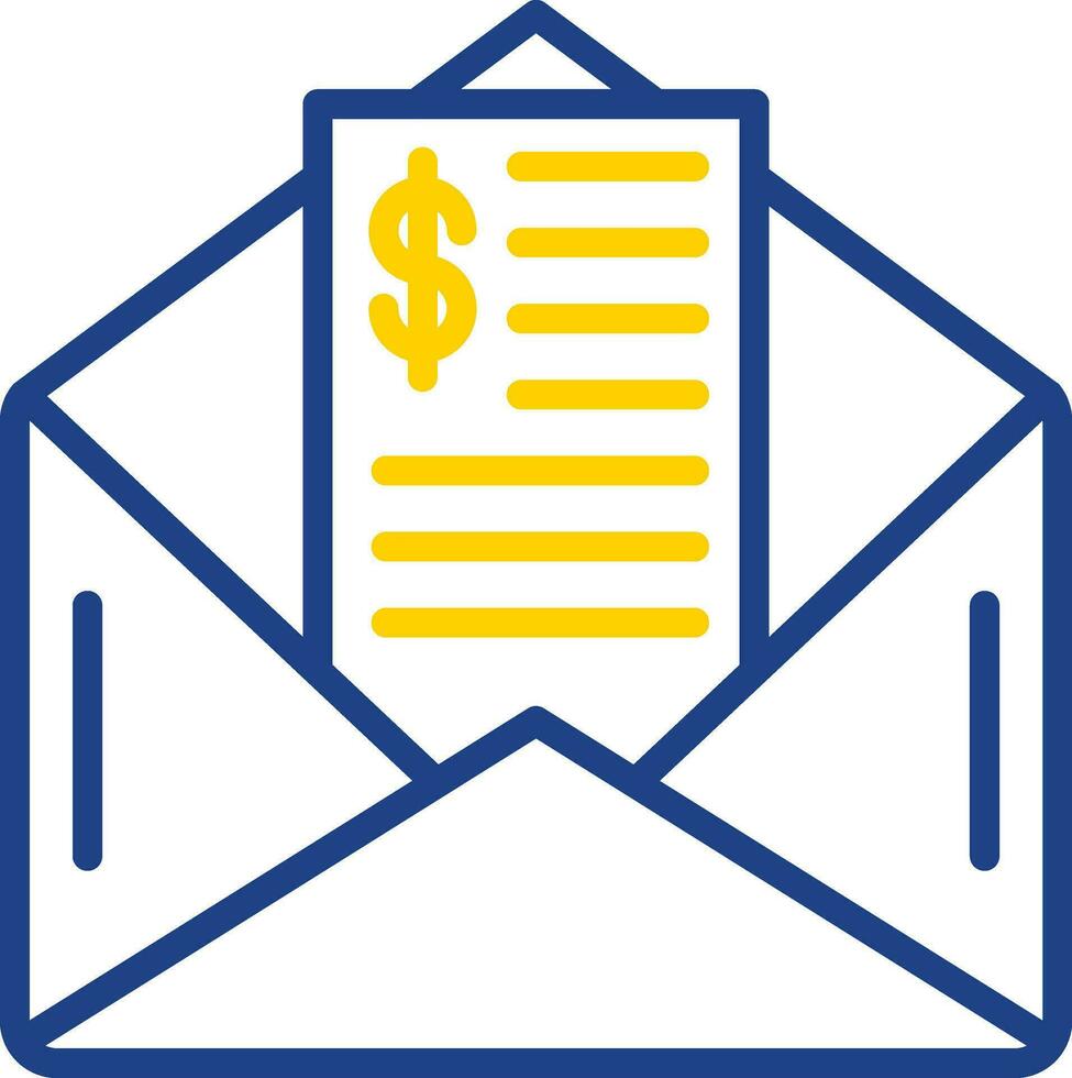 Paycheck Vector Icon Design