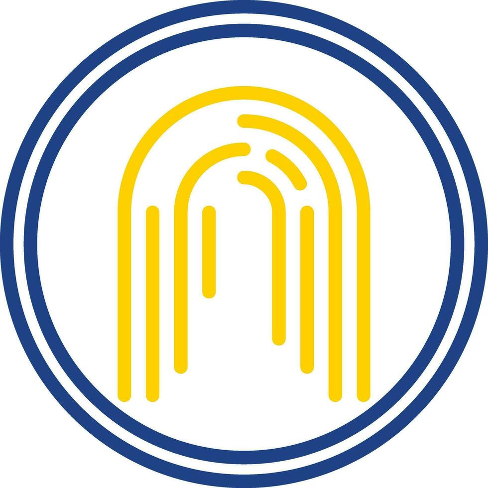 Finger print Vector Icon Design