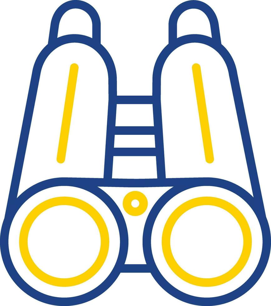 Binoculars Vector Icon Design