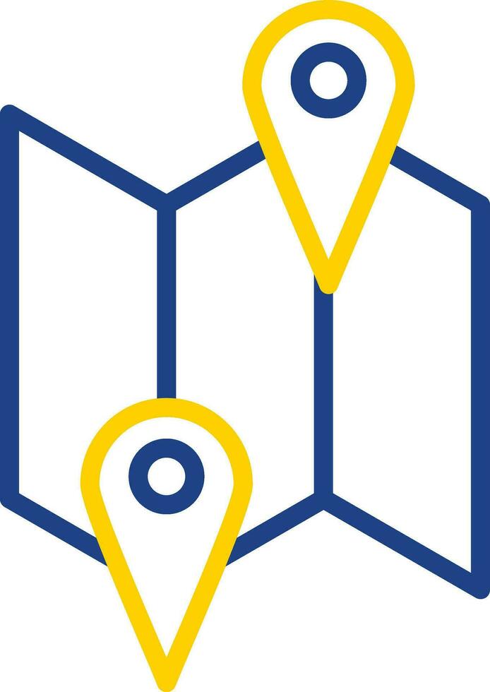 Map Vector Icon Design