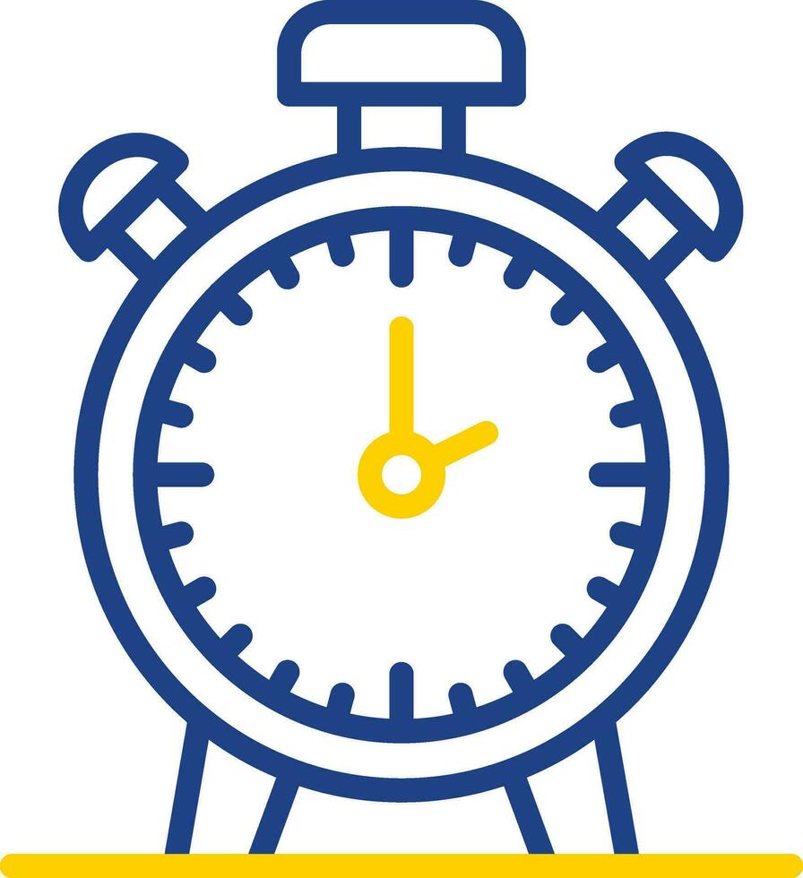 diseño de icono de vector de reloj de alarma