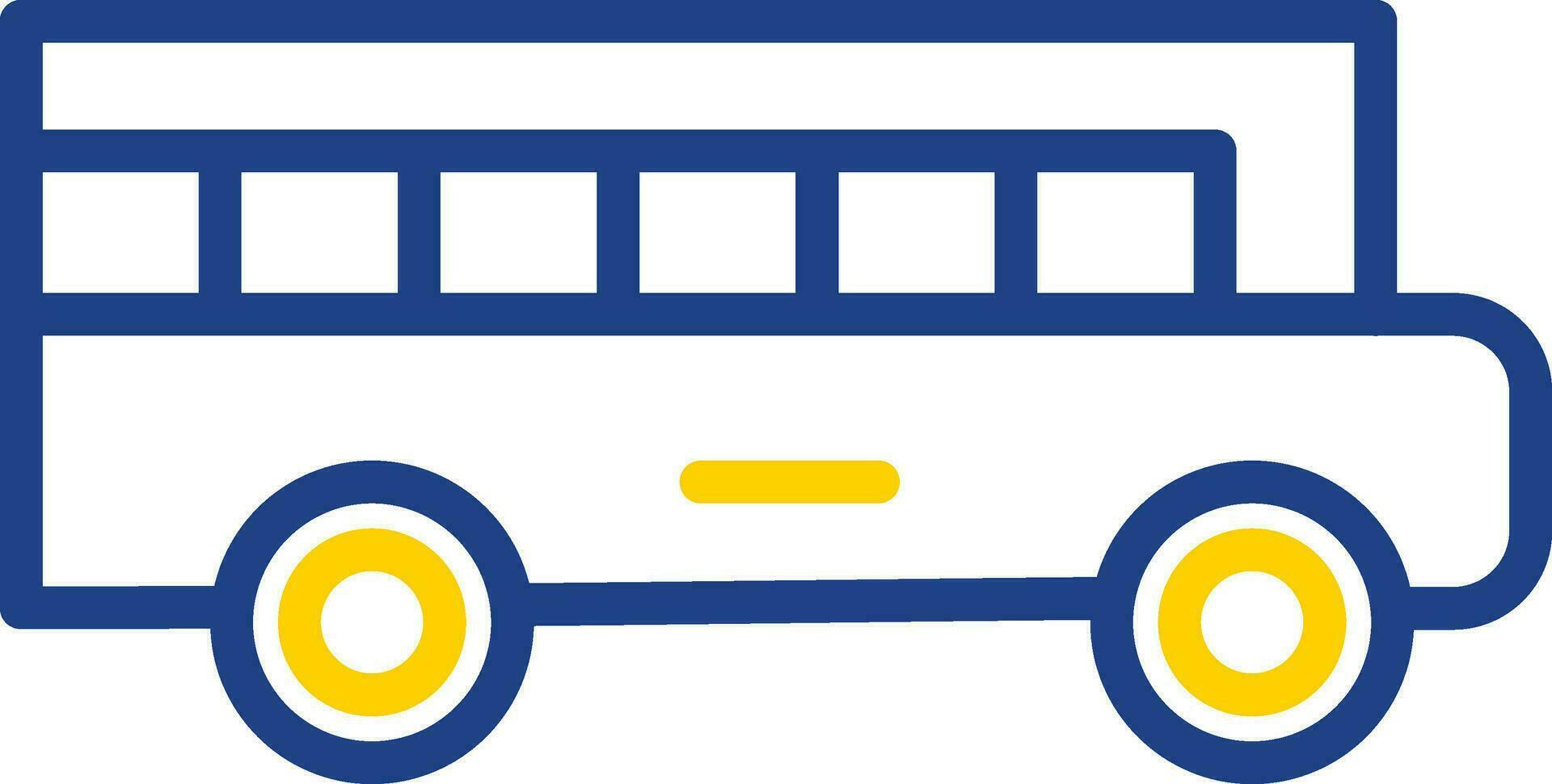 School bus Vector Icon Design