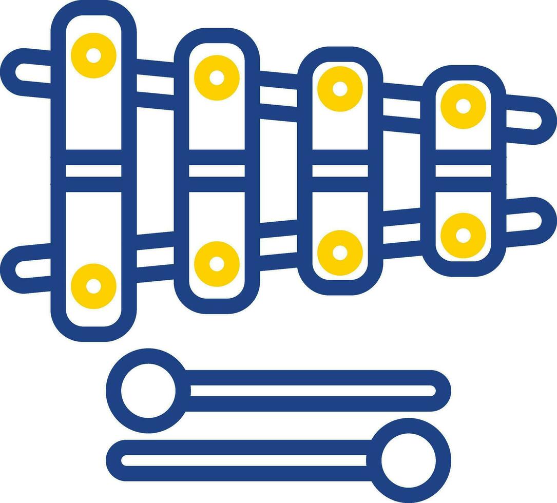 Xylophone Vector Icon Design