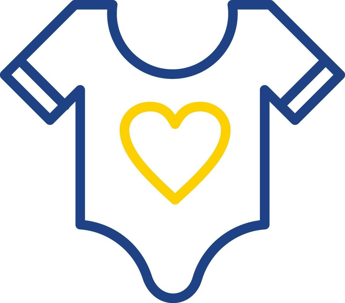 Baby shirt Vector Icon Design