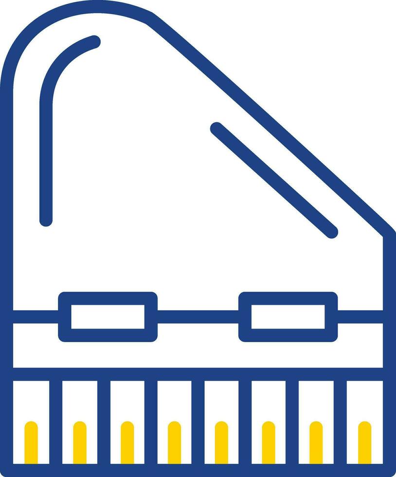 Piano Vector Icon Design