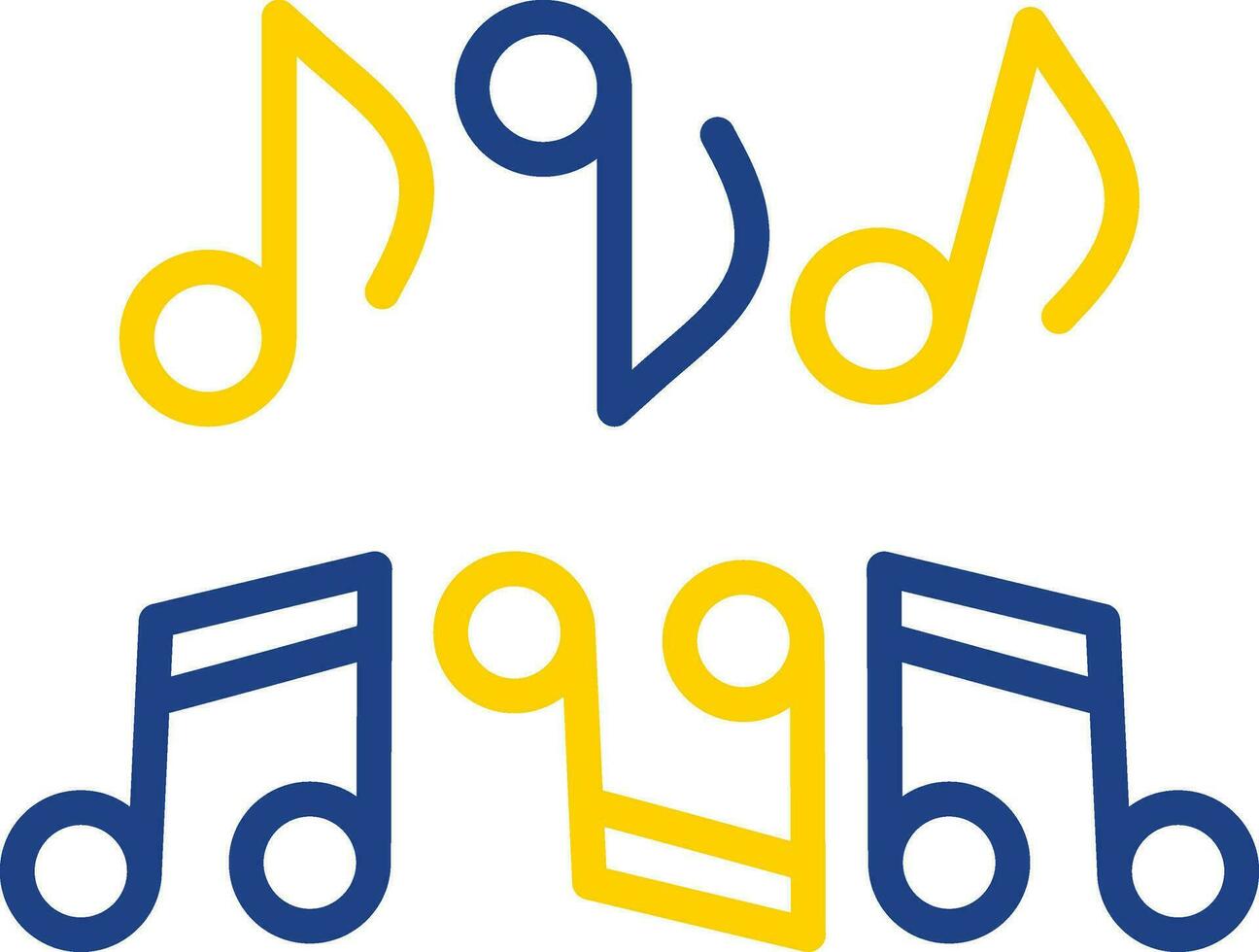 Musical note Vector Icon Design