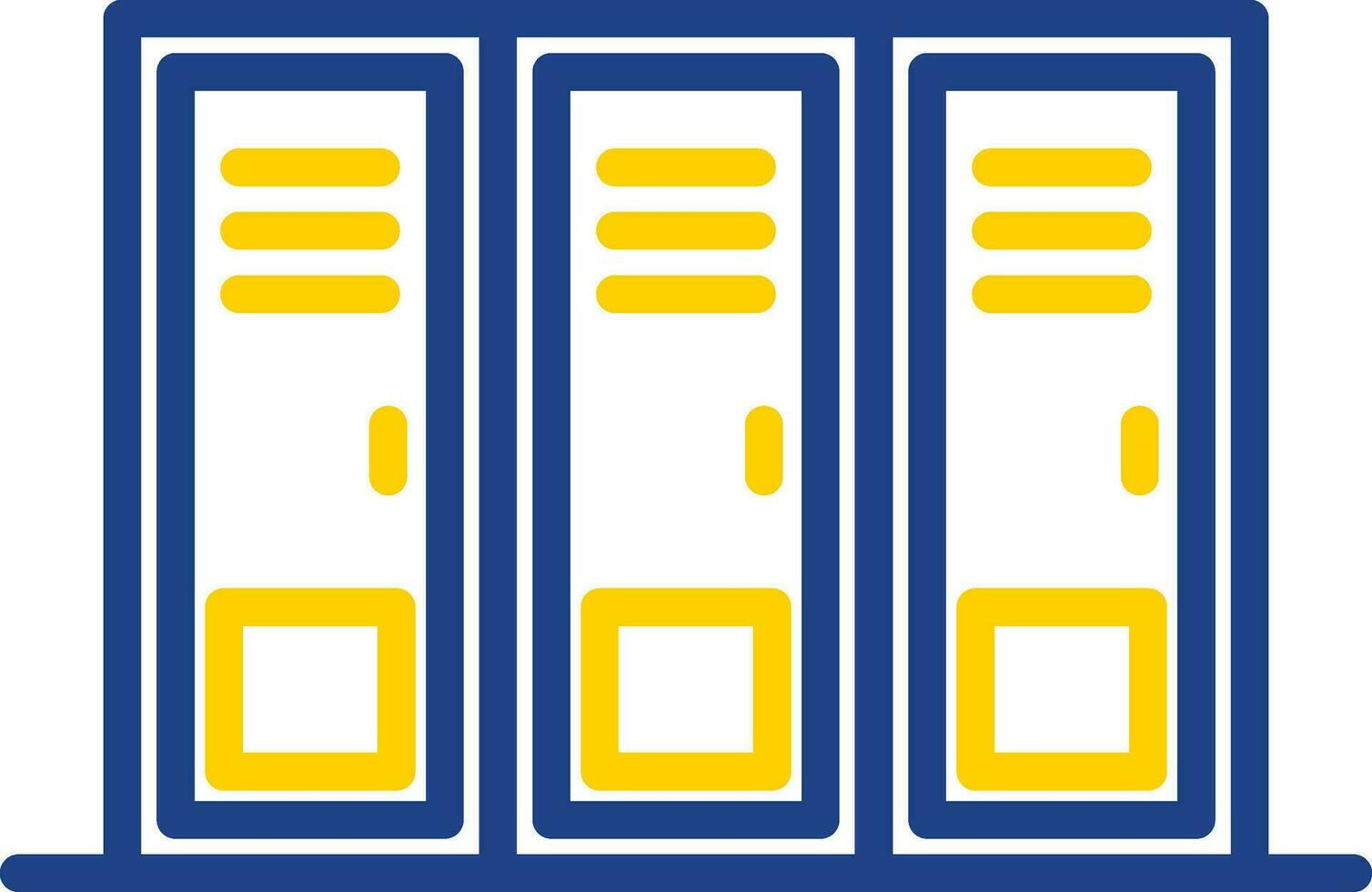 Locker Vector Icon Design