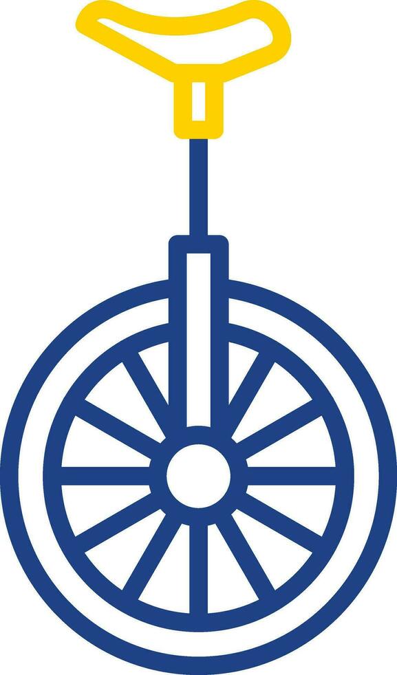 Monocycle Vector Icon Design
