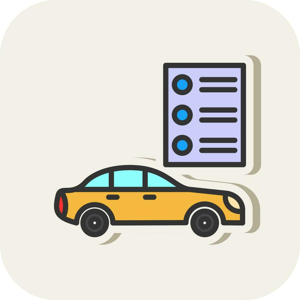 Test drive Vector Icon Design