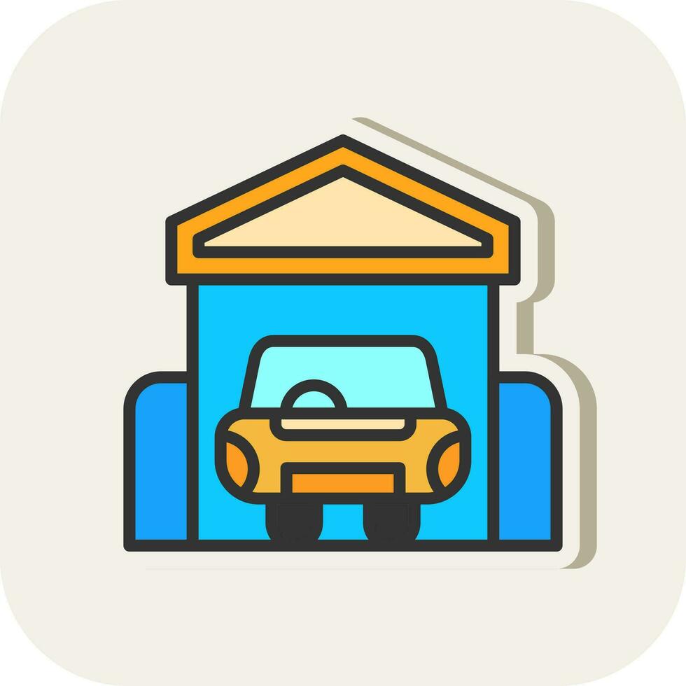 Showroom Vector Icon Design