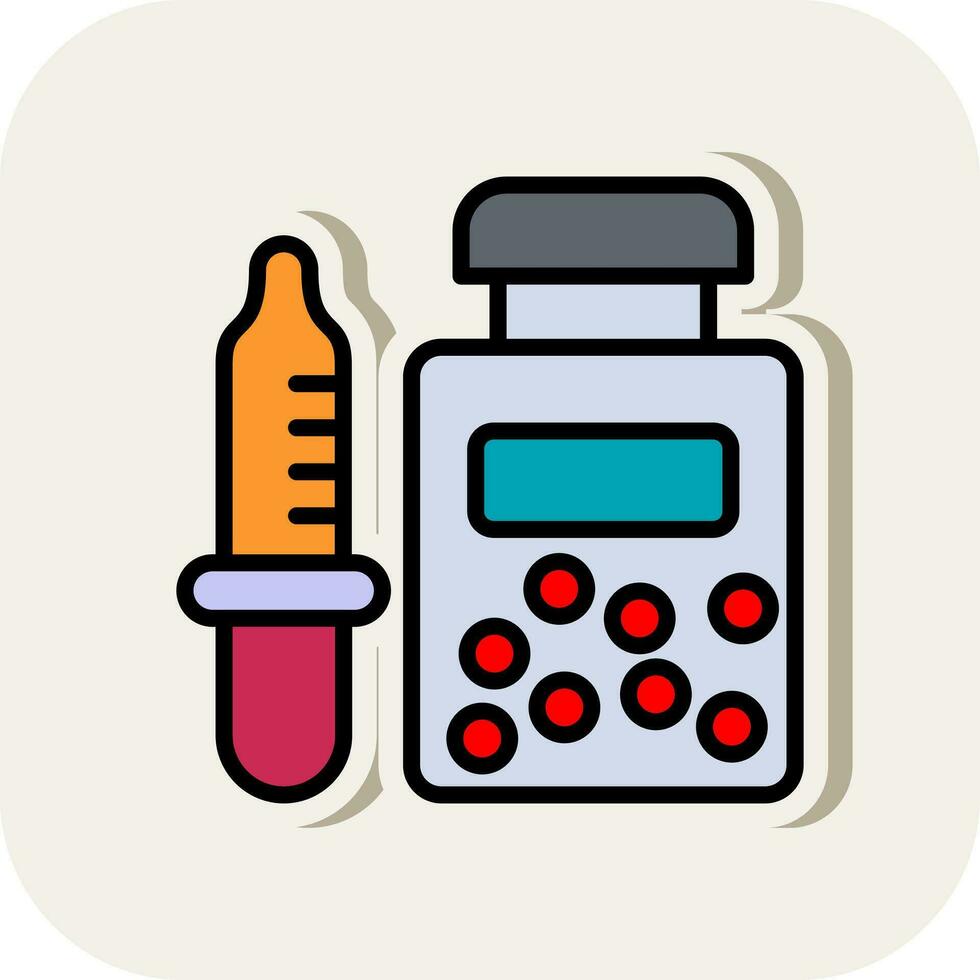 Solvent Vector Icon Design