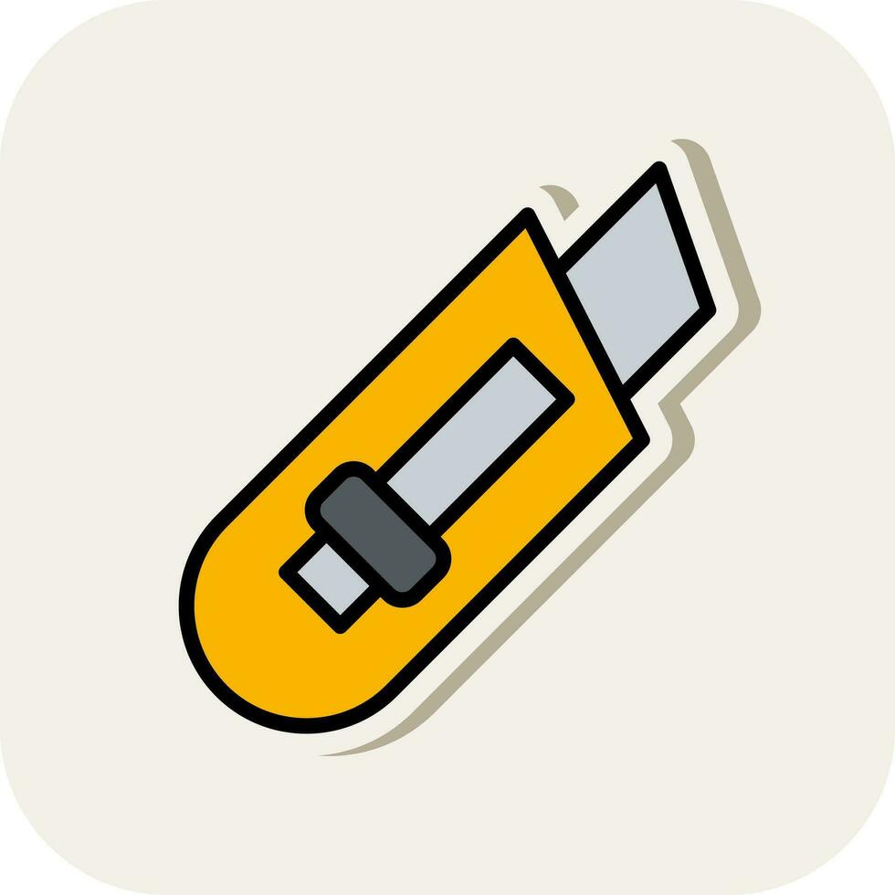 Paper cutter Vector Icon Design