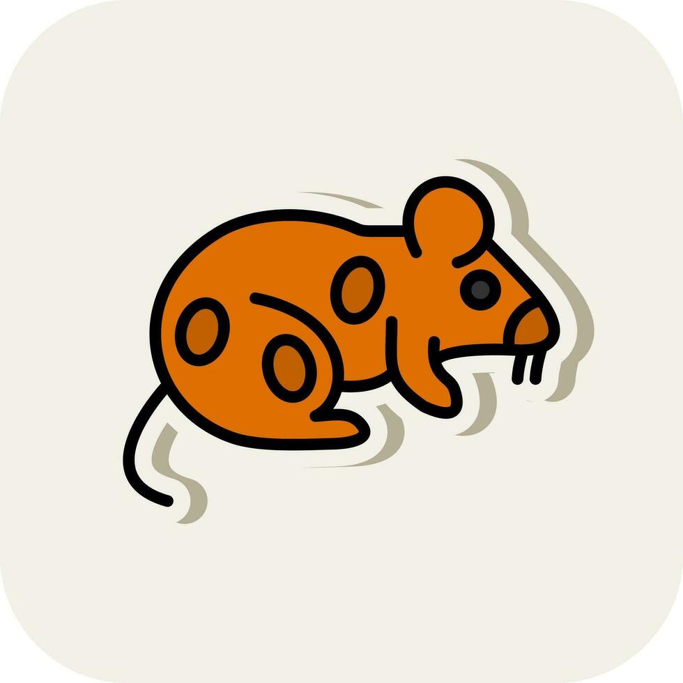 Rat Vector Icon Design