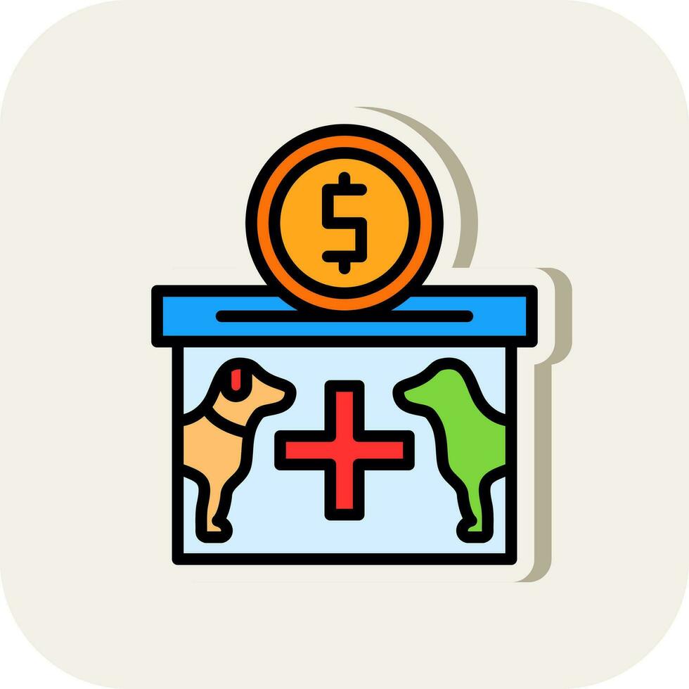 Donation Vector Icon Design