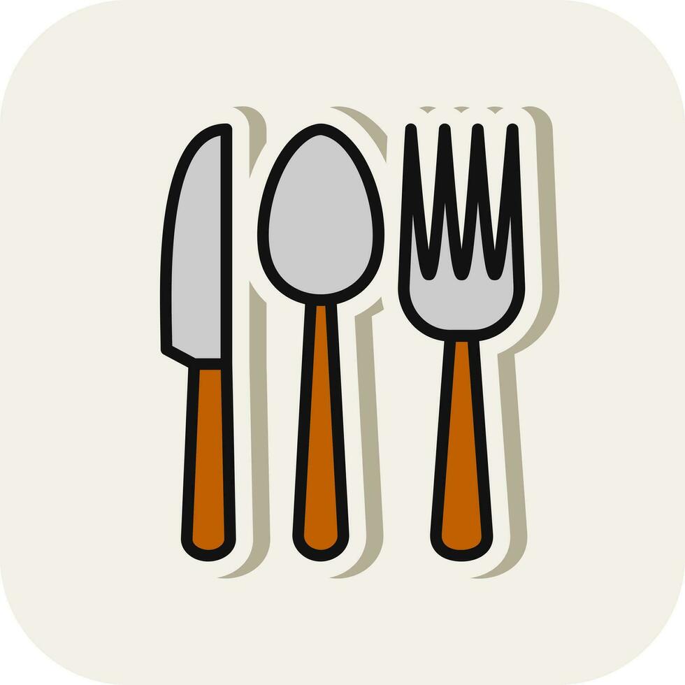 Cutlery Vector Icon Design