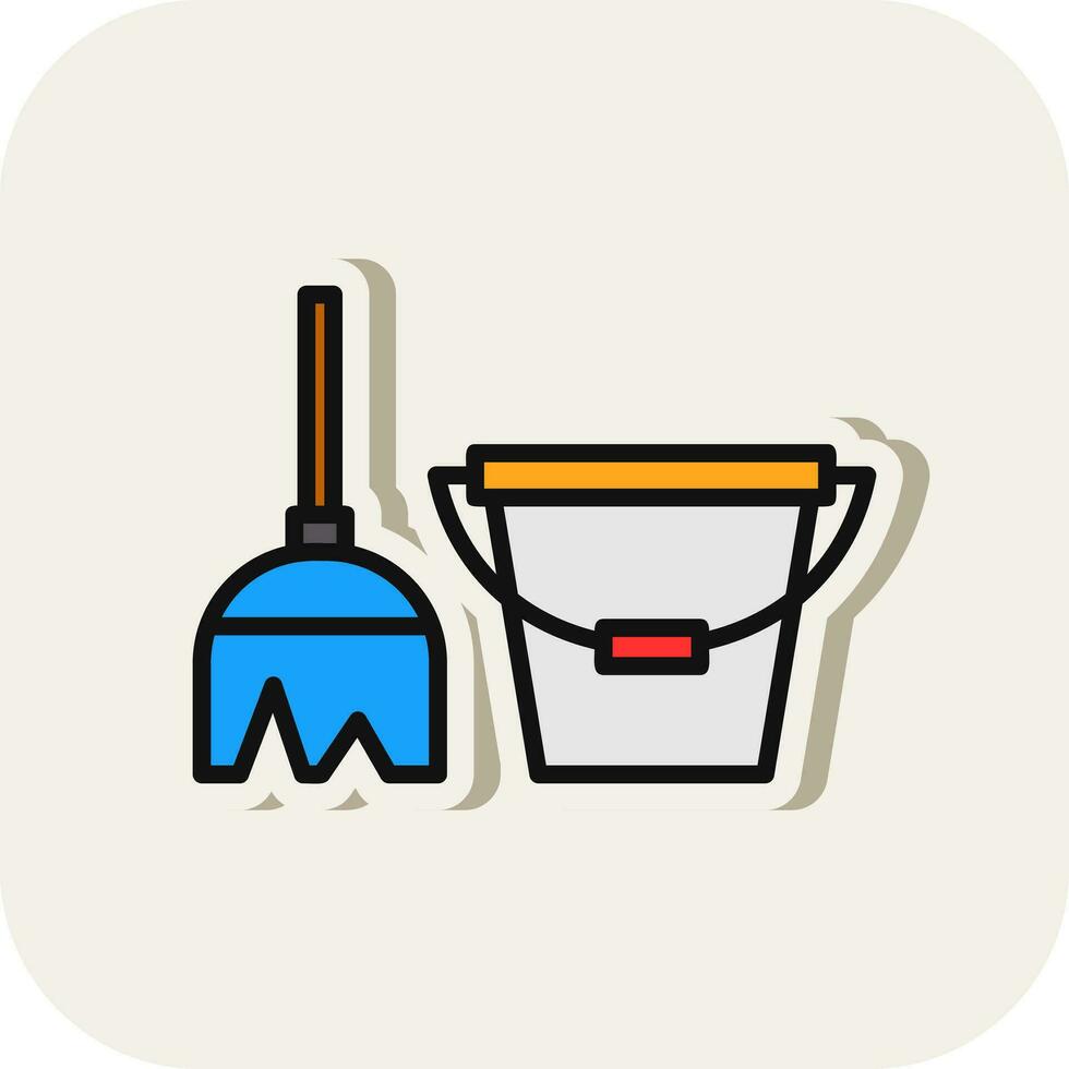 Cleaning Vector Icon Design