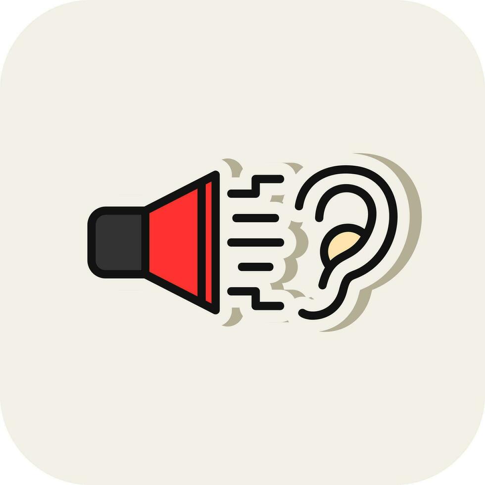 Sound pollution Vector Icon Design
