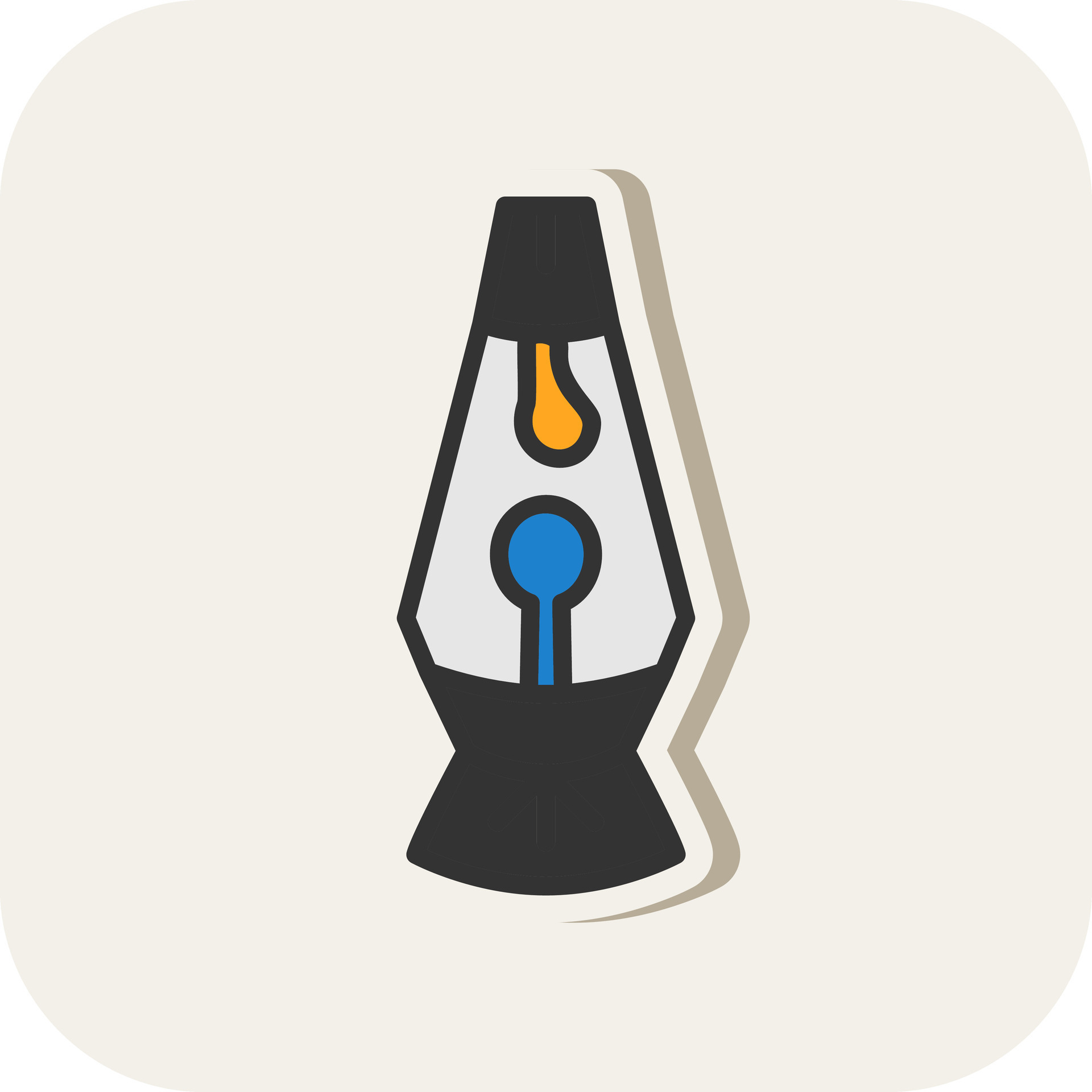 Lava lamp Vector Icon Design 25603209 Vector Art at Vecteezy