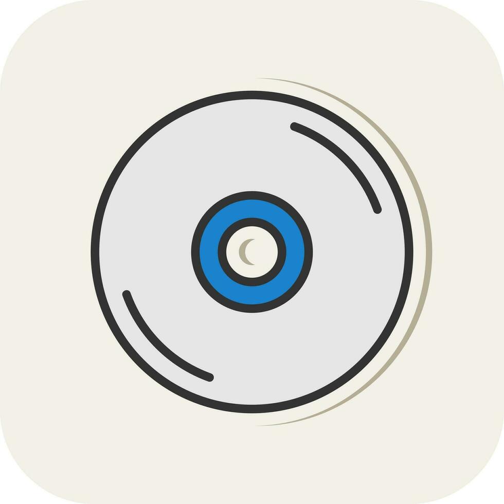 CD Vector Icon Design