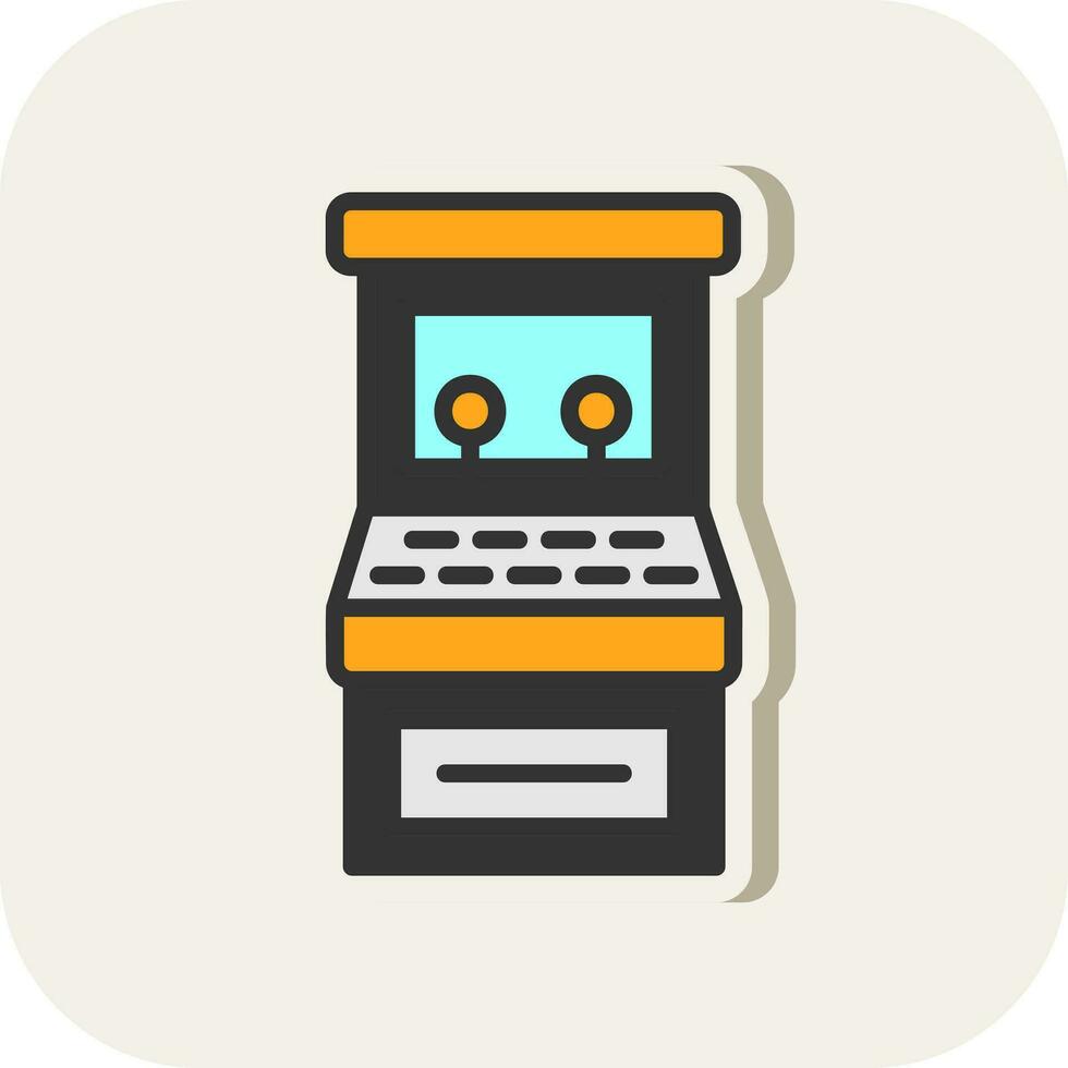 Arcade machine Vector Icon Design