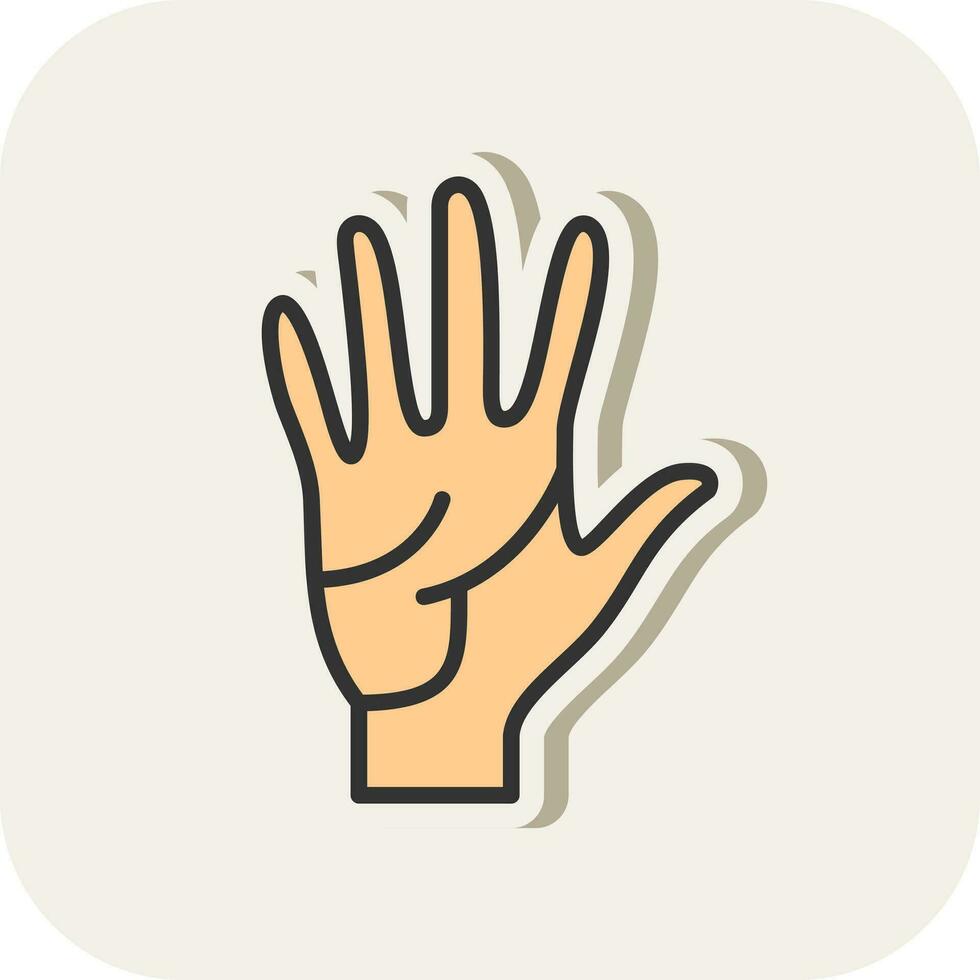 Hand Vector Icon Design