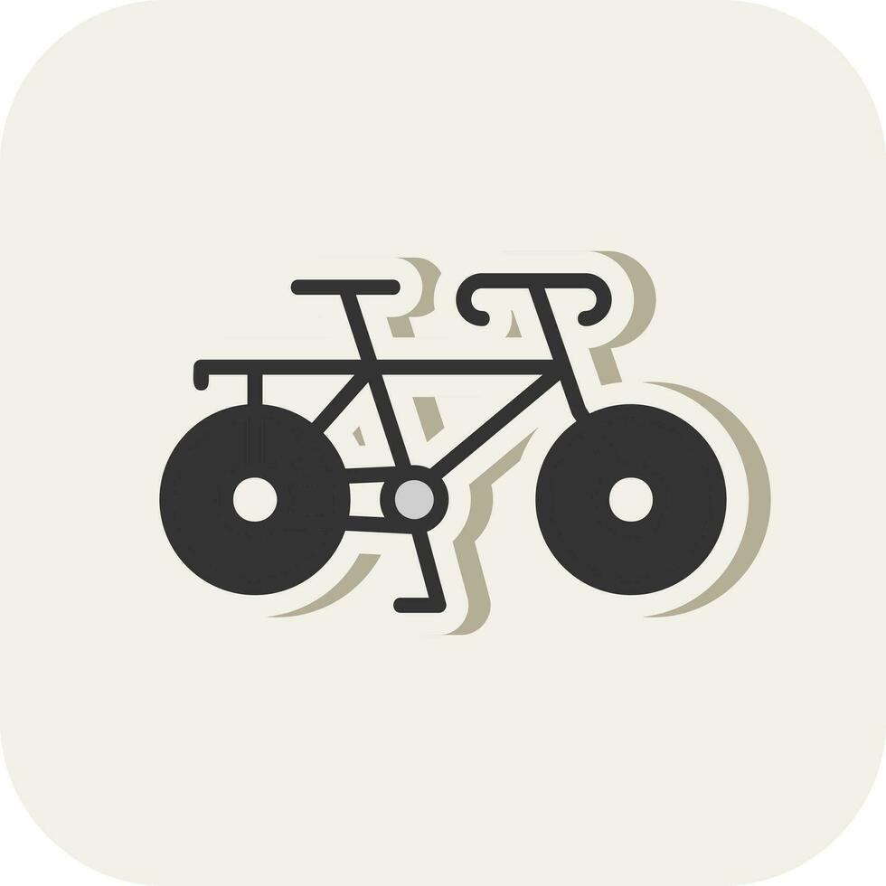 diseño de icono de vector de bicicleta