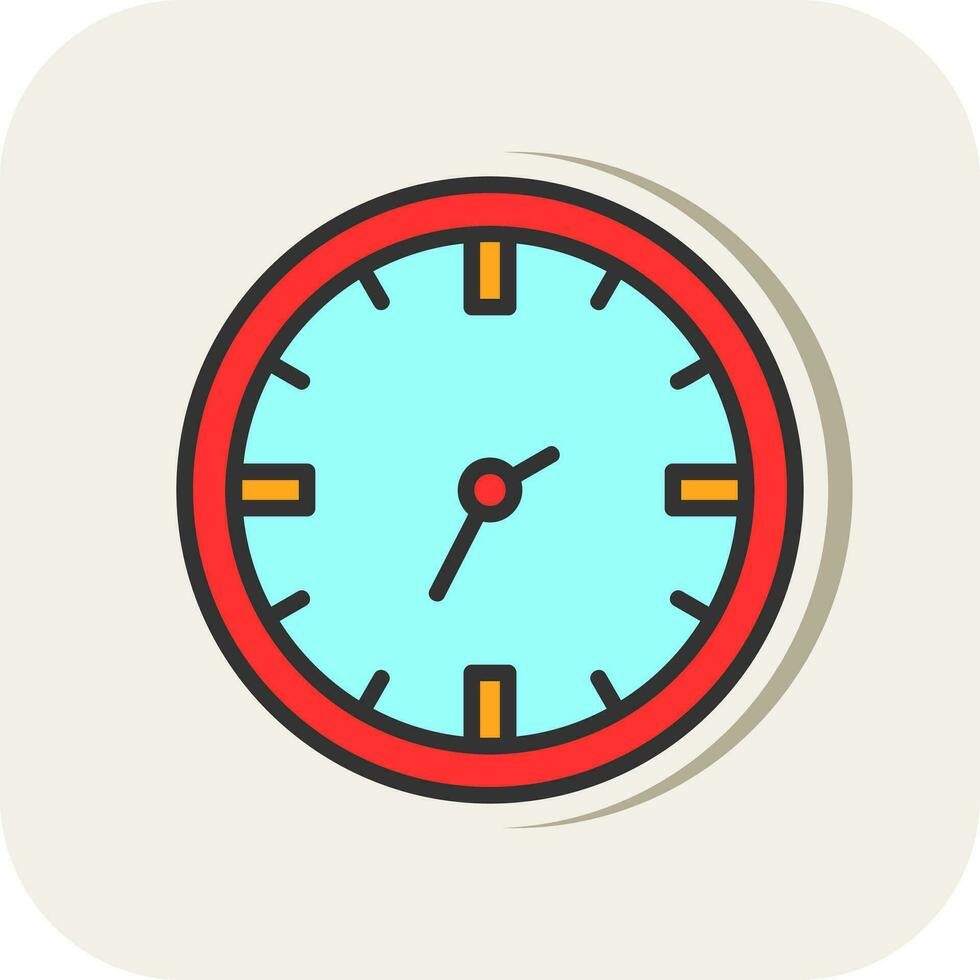 Clock Vector Icon Design