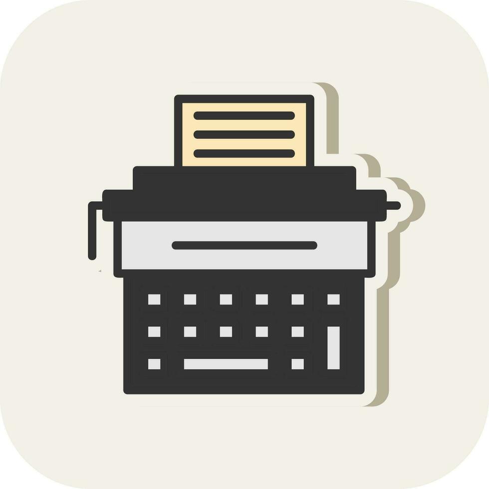Typewriter Vector Icon Design 25603260 Vector Art at Vecteezy