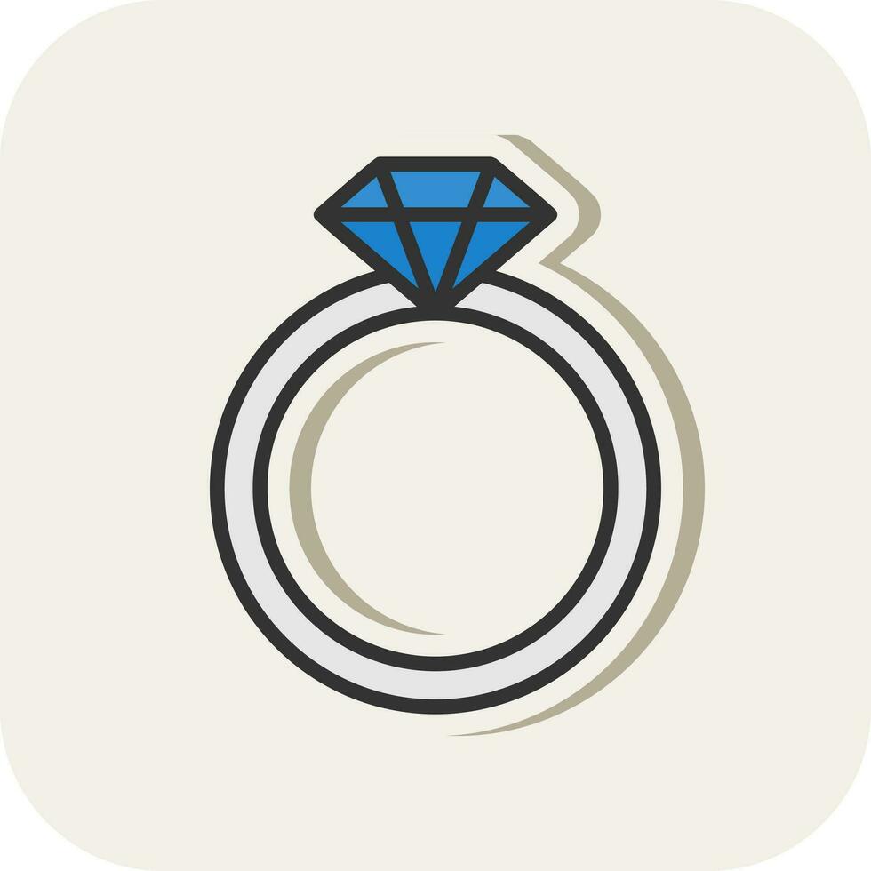Ring Vector Icon Design