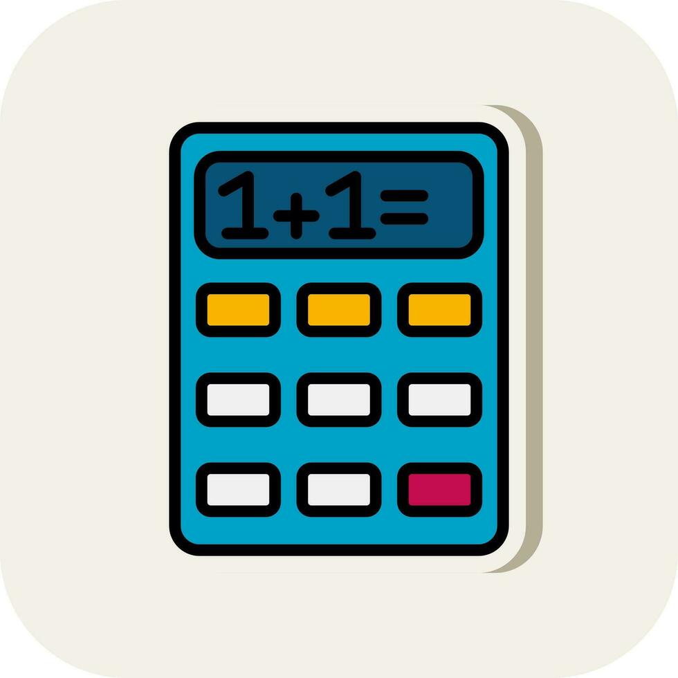 Calculation Vector Icon Design