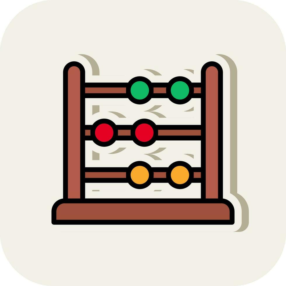 Abacus Vector Icon Design