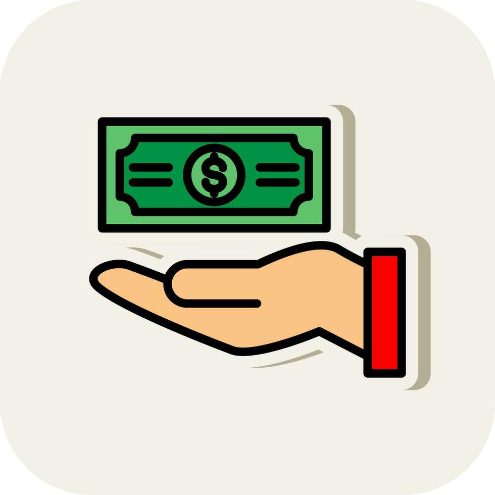 Donation Vector Icon Design