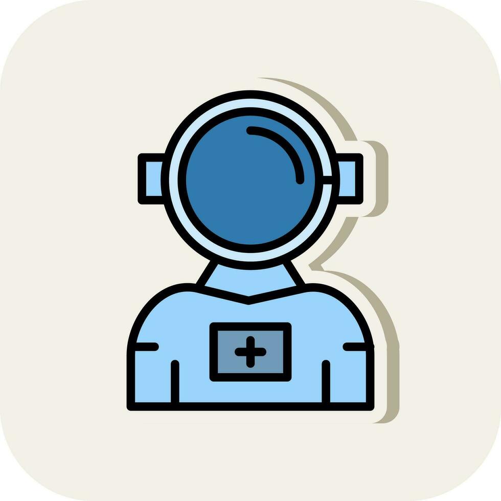 Astronaut Vector Icon Design
