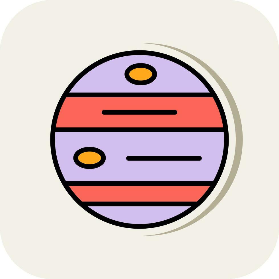 Planets Vector Icon Design