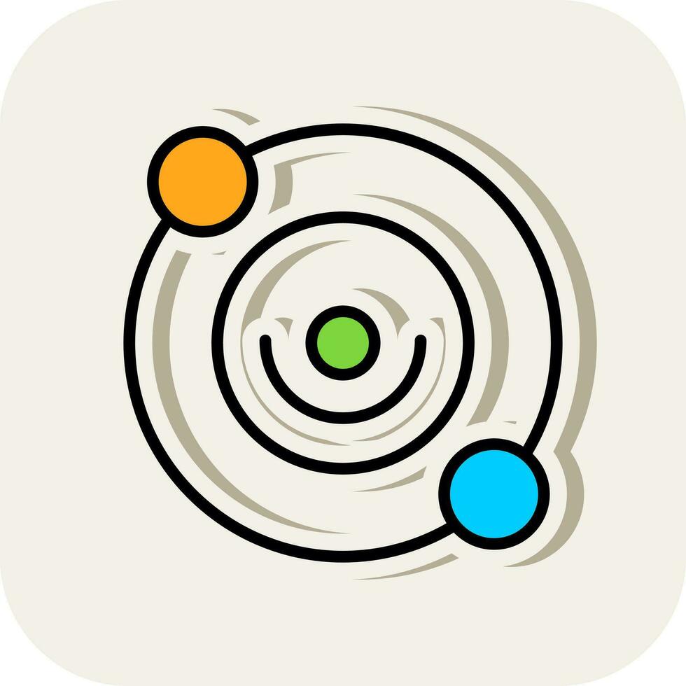 Orbit Vector Icon Design