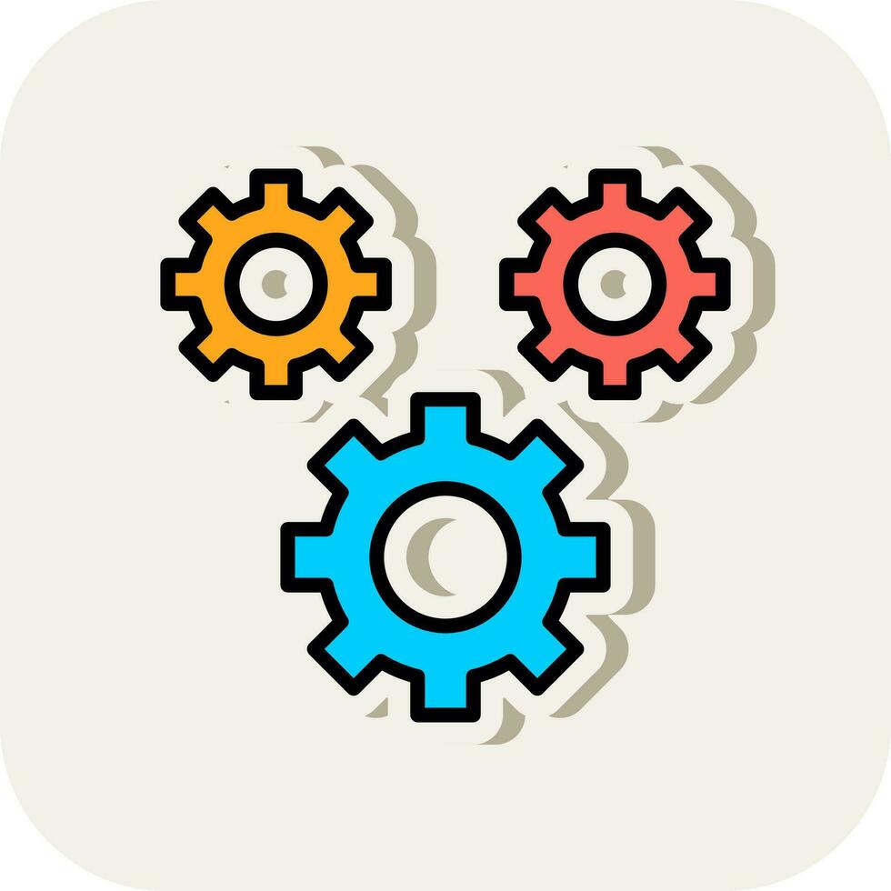 Gear Vector Icon Design