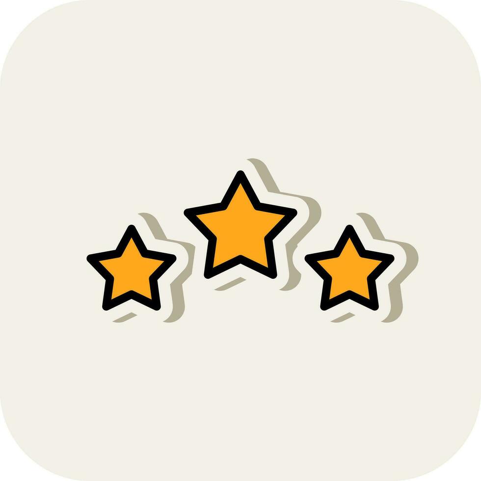 Stars Vector Icon Design