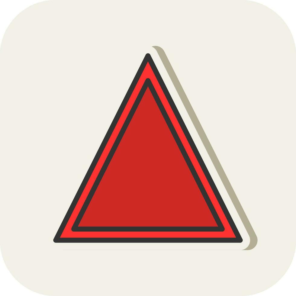 Triangle Vector Icon Design