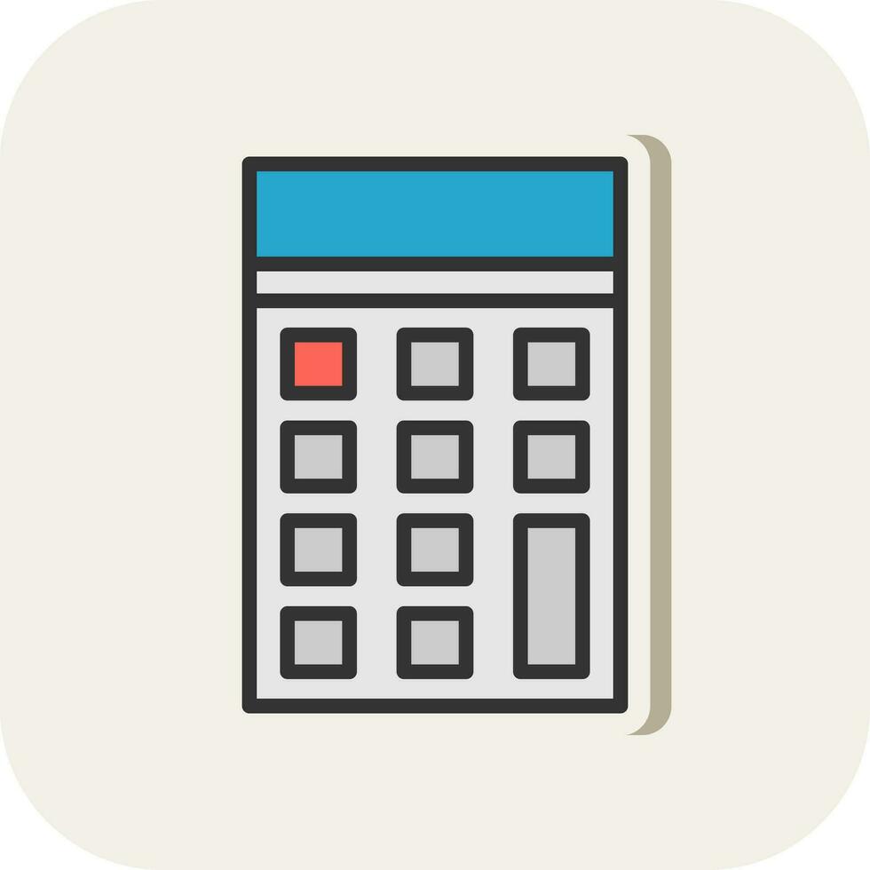 Calculator Vector Icon Design
