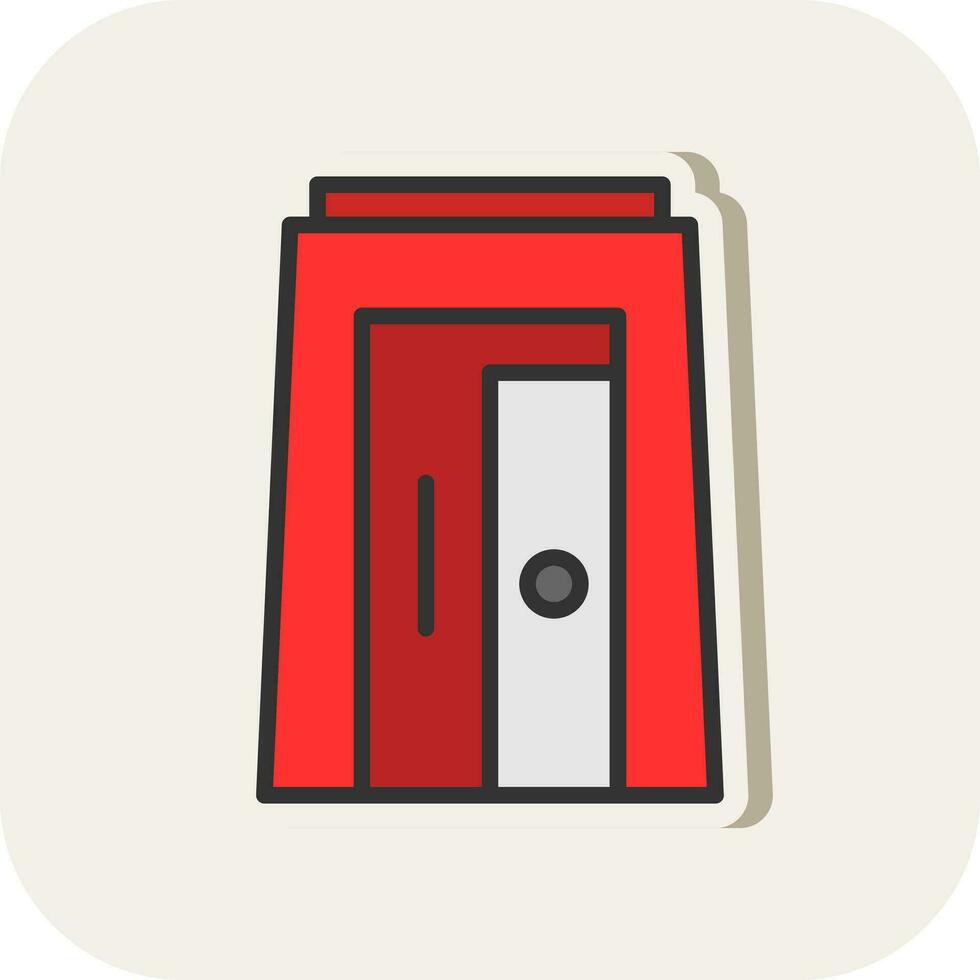 Sharpener Vector Icon Design