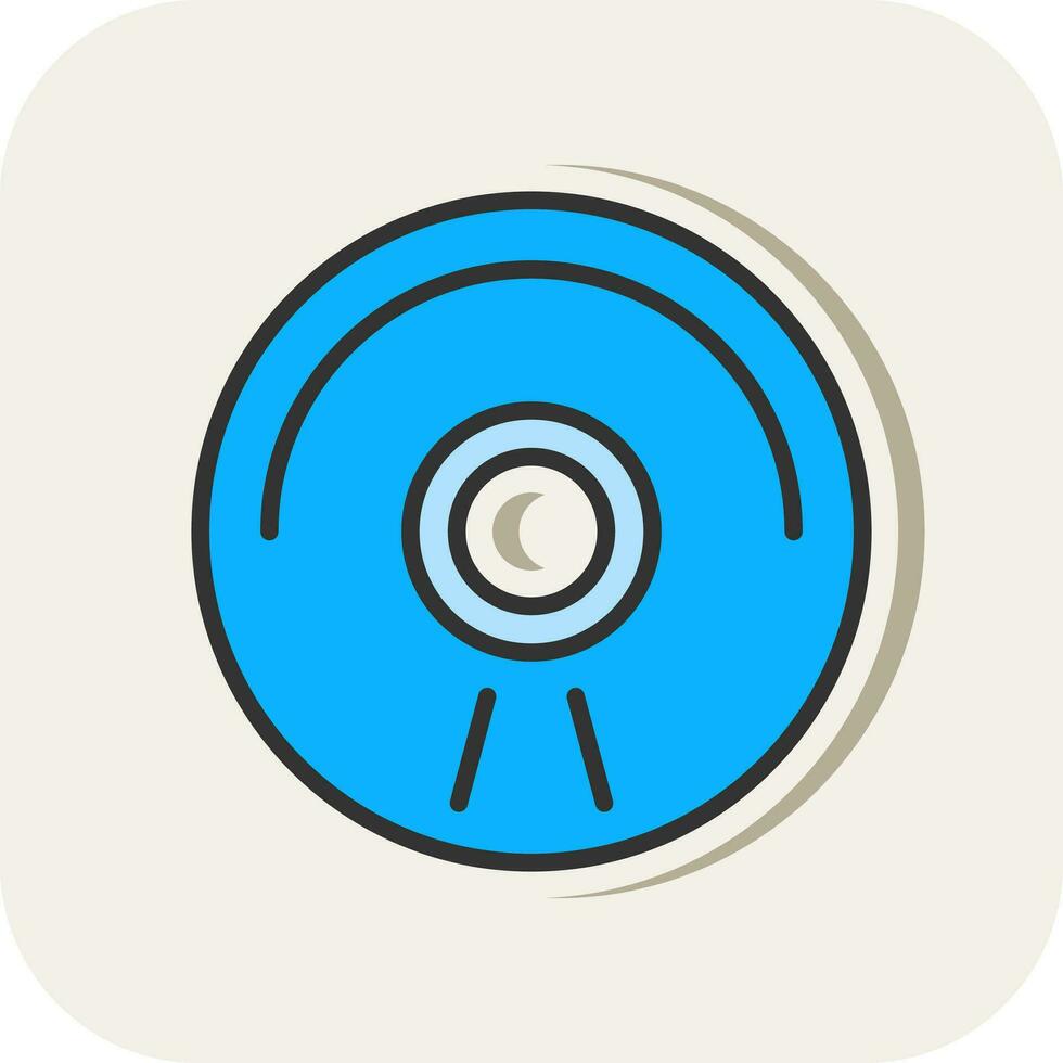 Compact disc Vector Icon Design