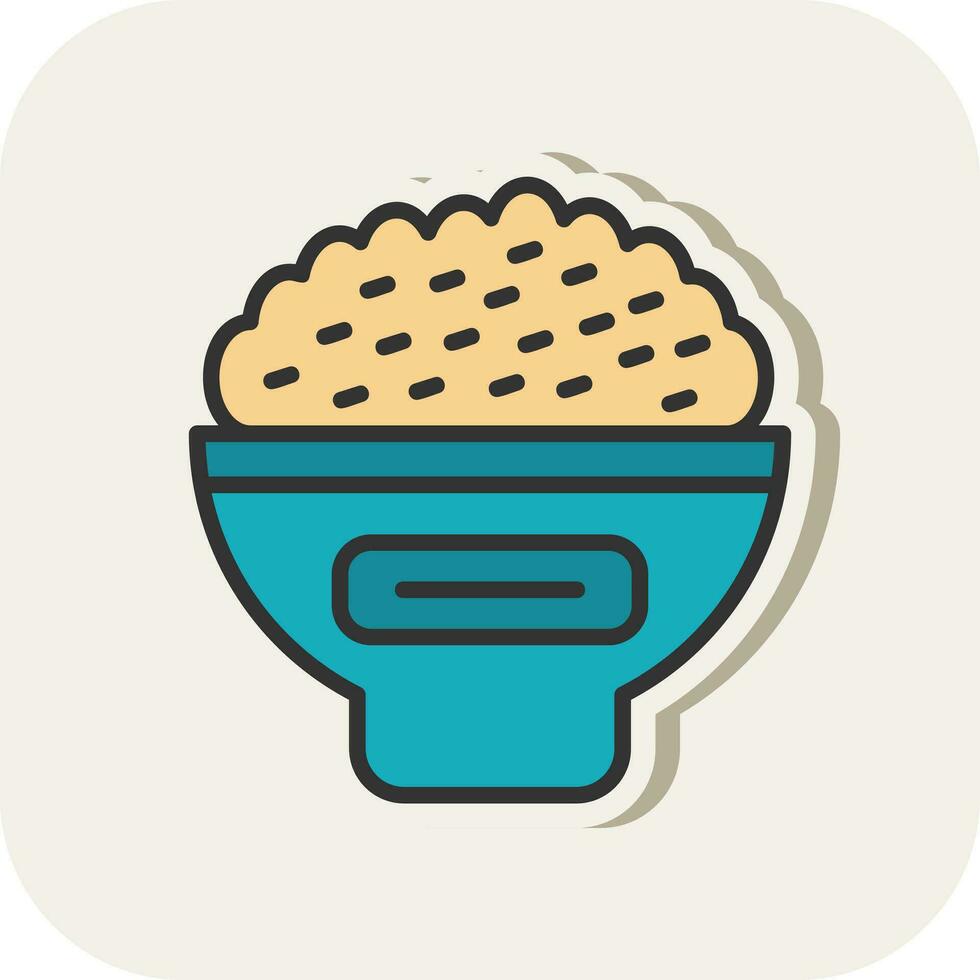Khao chae Vector Icon Design