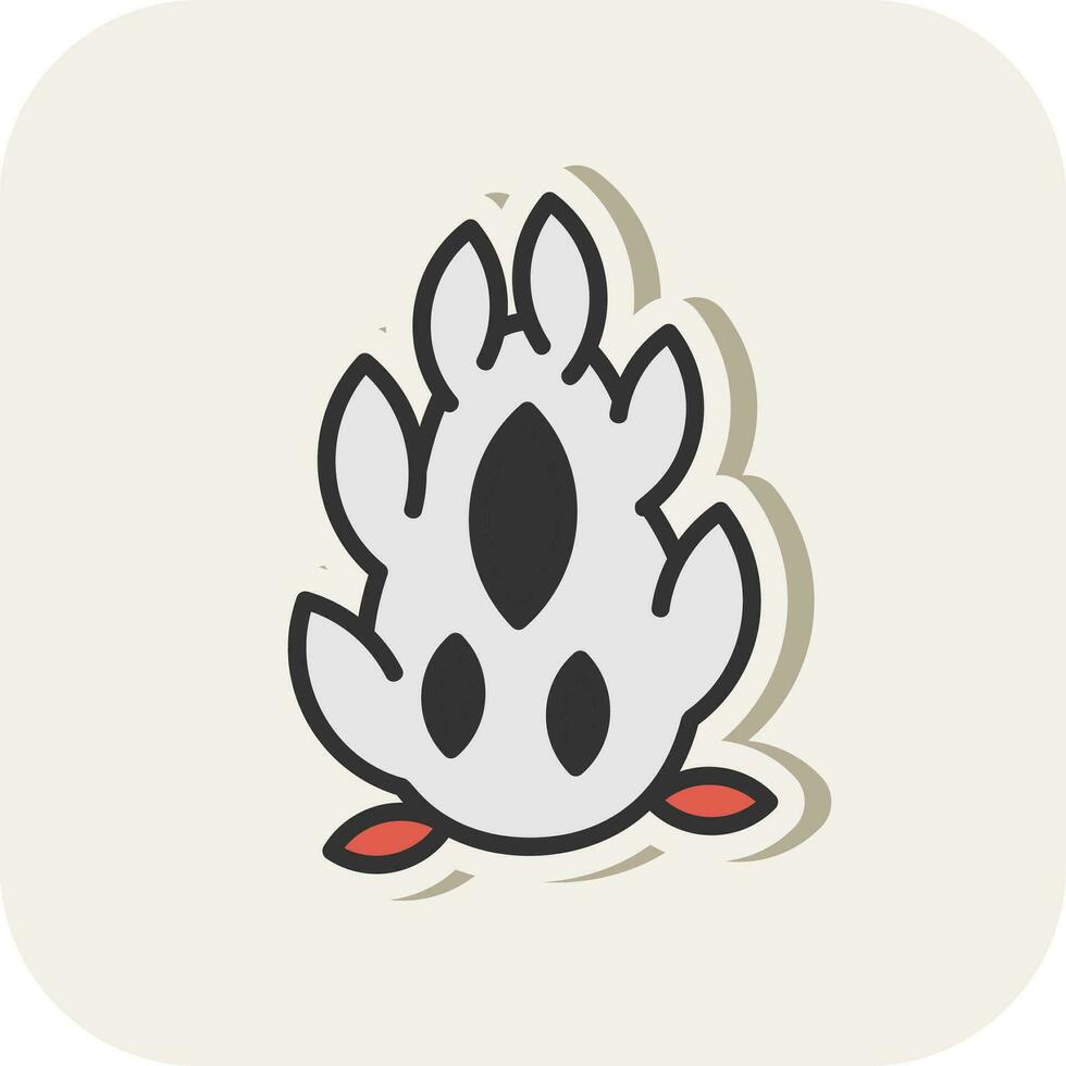Pitaya Vector Icon Design