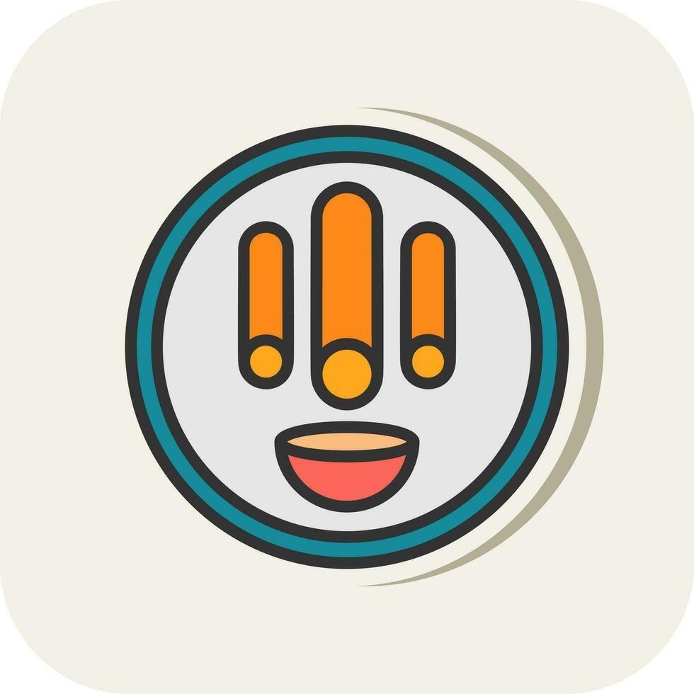 Thai food Vector Icon Design